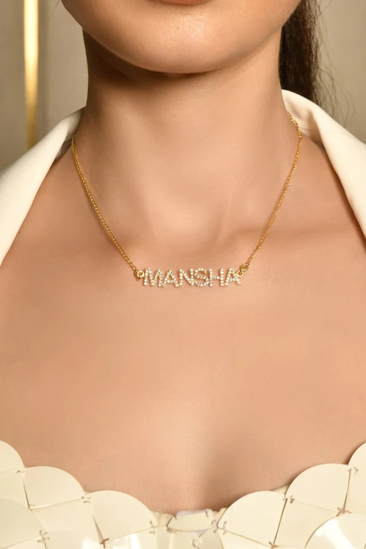 Disha on sale name pendant