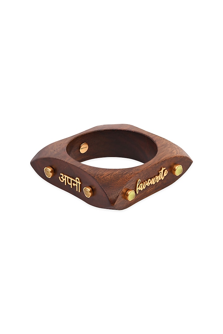 Gold Plated Bangle by MNSH at Pernia's Pop Up Shop