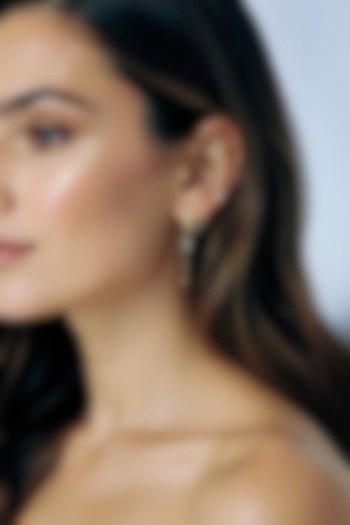 Gold Plated Star Moon Adjustable Earcuffs (Set Of 2) by MNSH at Pernia's Pop Up Shop