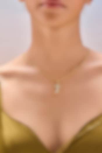 Gold Plated Kundan Polki Necklace by MNSH at Pernia's Pop Up Shop