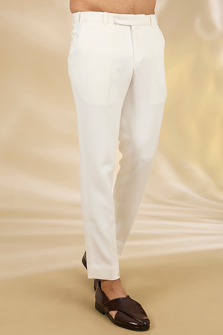Blue Brocade Hand Embroidered Wedding Sherwani Set by Manish Nagdeo Men at Pernia's Pop Up Shop