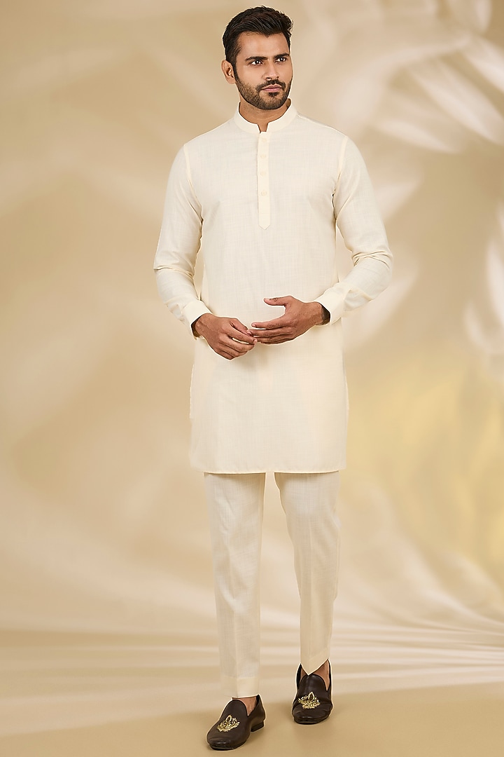 Purple Art Silk Printed Bundi Jacket Set by Manish Nagdeo Men at Pernia's Pop Up Shop