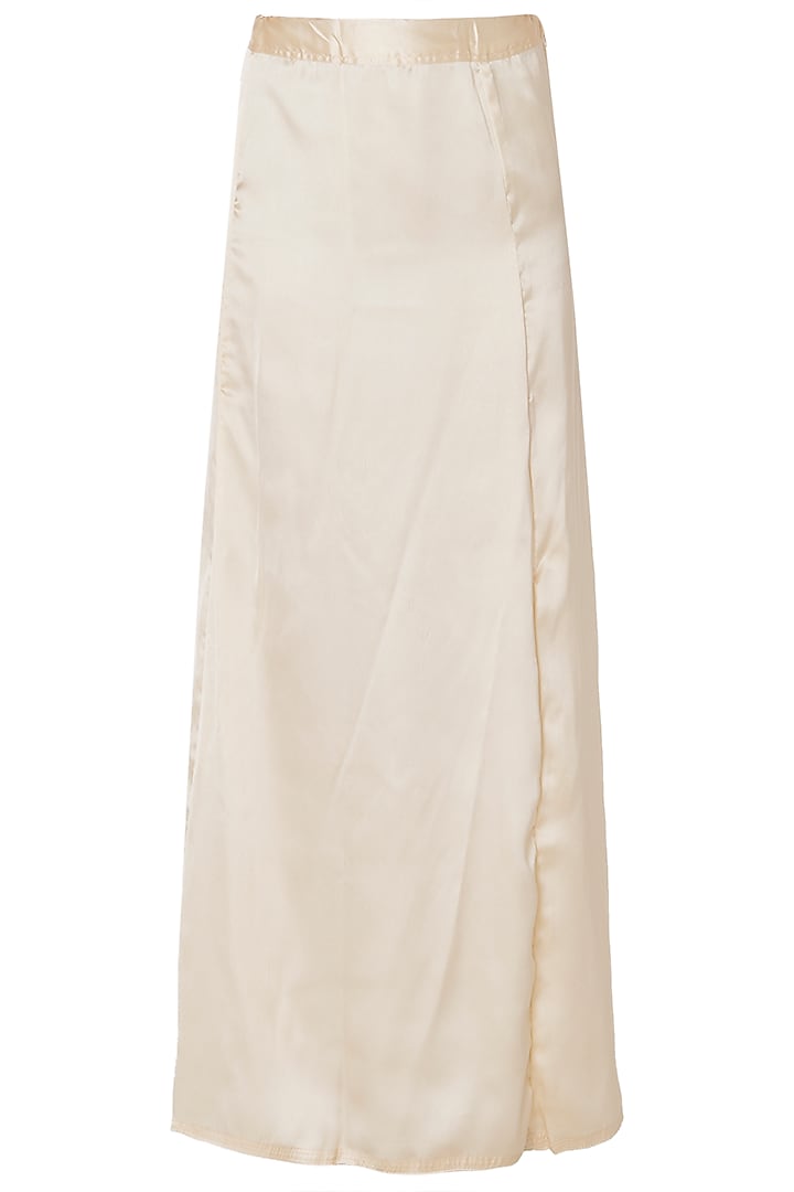 Salmon pink embossed gown available only at Pernia's Pop Up Shop.