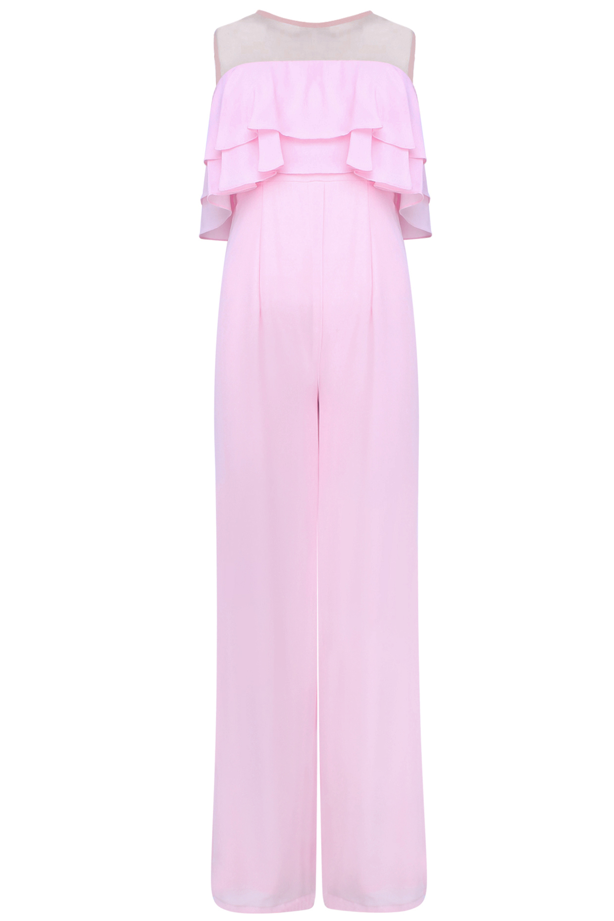 powder pink jumpsuit