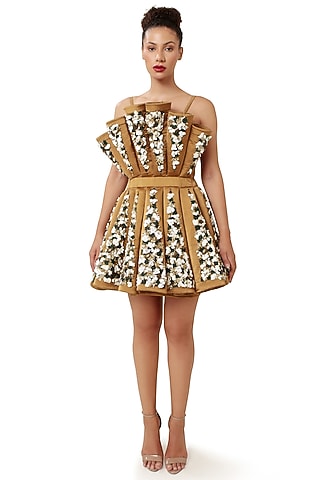 metallic dress india Buy 80's Gold Sequin Dress, XS | Vintage Glam Sparkly Metallic Party Dress Online in India