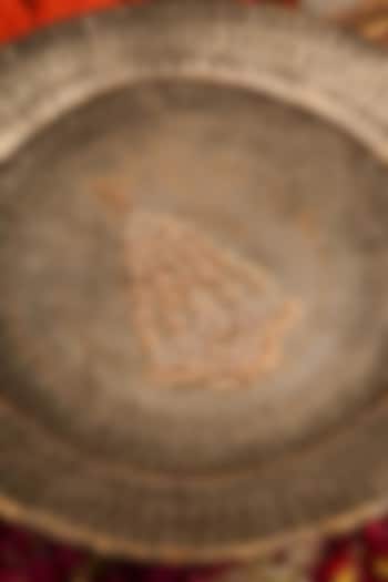 Gold Plated Uncut Polki & Beaded Jadau Passa by Mortantra at Pernia's Pop Up Shop