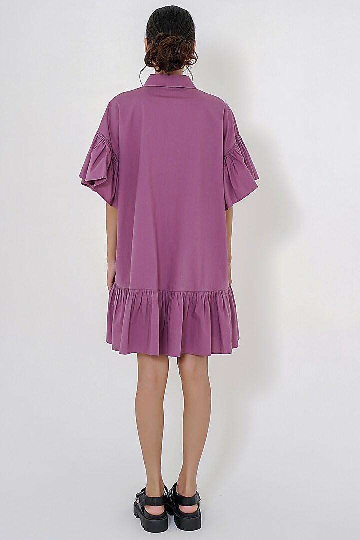 Magenta Cotton Summer Dress by More Soul at Pernia's Pop Up Shop
