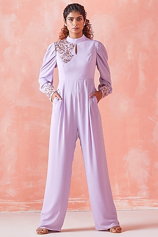 Buy Full Sleeve Jumpsuit for Women Online from India's Luxury Designers 2024