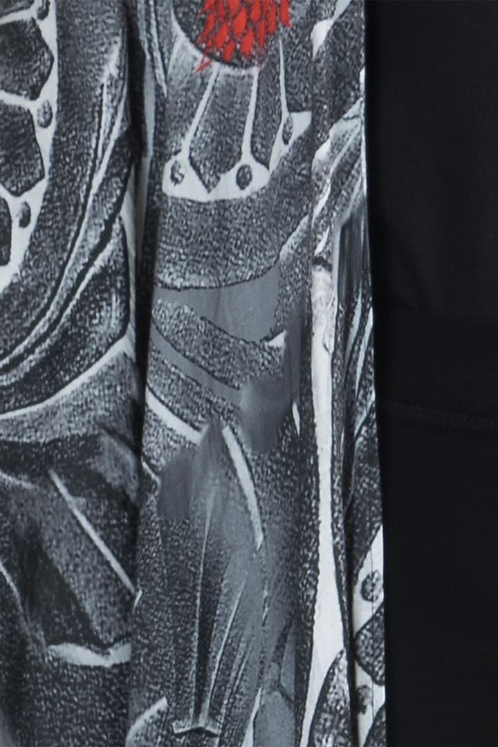 Grey & Black Wall Of Stark Cape by Masaba at Pernia's Pop Up Shop