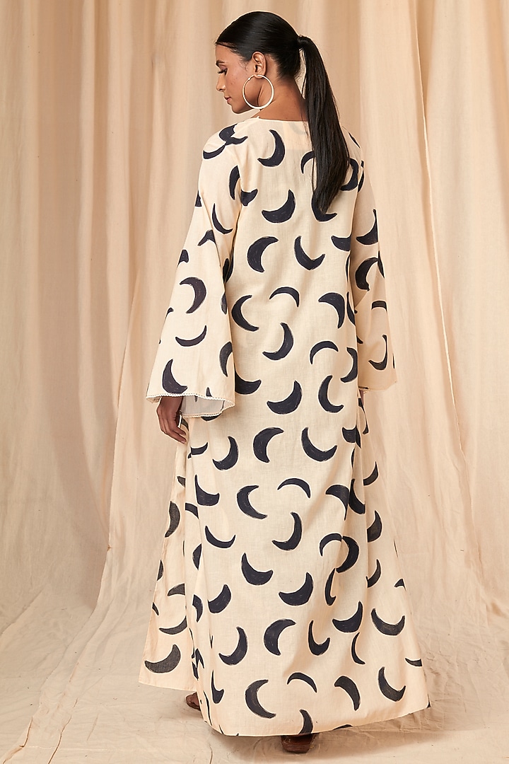 Black & Ivory Mooncrest Jacket Vacation Dress by Masaba at Pernia's Pop Up Shop