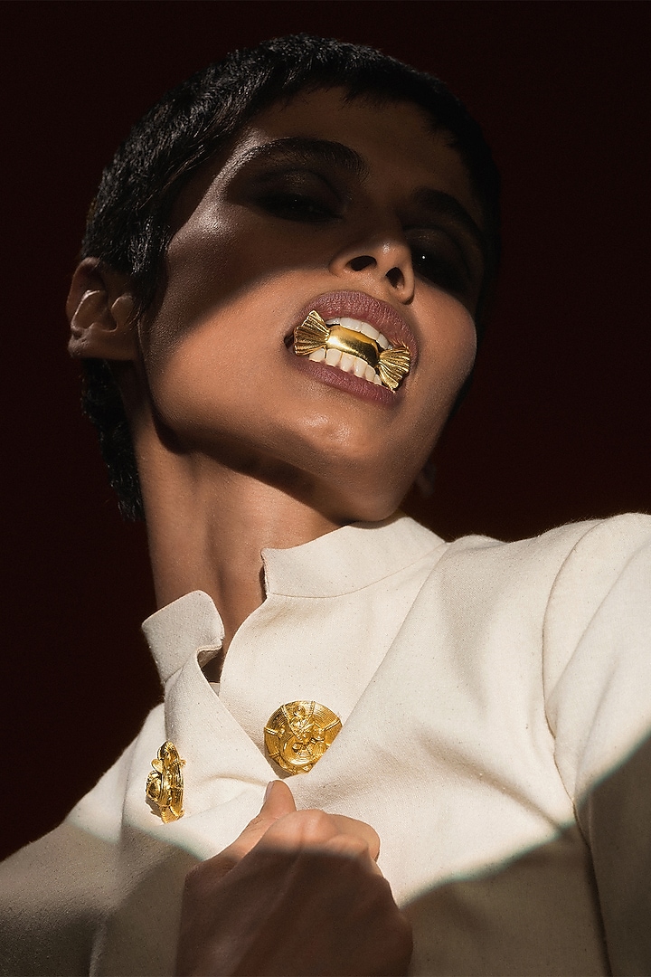 Ivory Malkha Embroidered Jacket by Masaba at Pernia's Pop Up Shop
