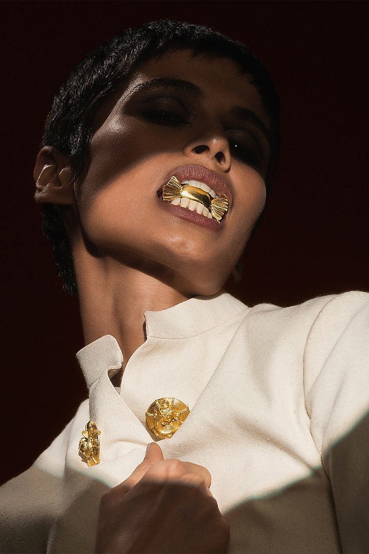 Ivory Pure Organza Hand Embroidered Kurta by Masaba at Pernia's Pop Up Shop