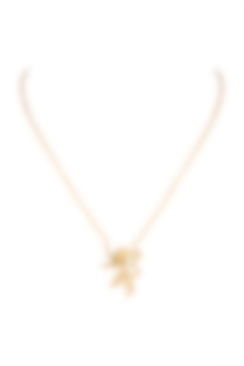 Gold Finish House of Lannister Chain Necklace by Masaba