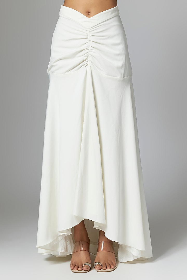 Ivory Crepe Blazer Set by Masaba at Pernia's Pop Up Shop