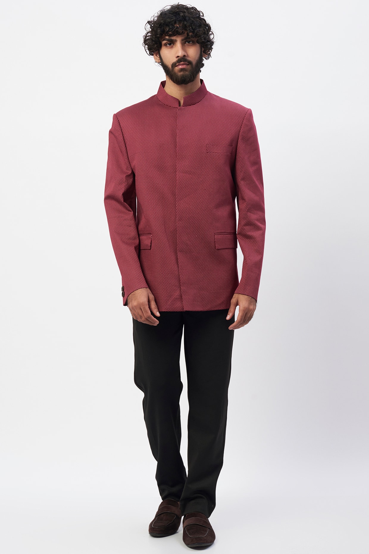 Jodhpuri suit | Maroon outfit, Western suits, Formal pant
