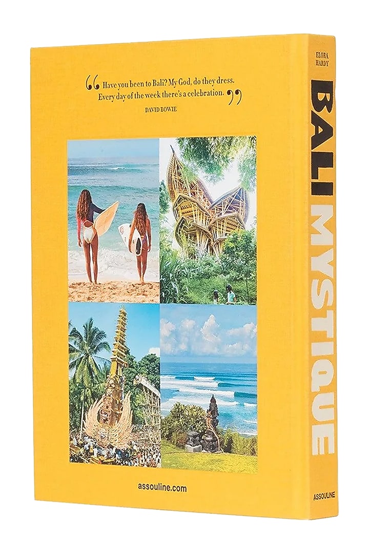 Wine & Yellow Linen Coffee Table Book by Maison Sia at Pernia's Pop Up Shop