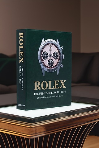 Green Linen Coffee Table Book by Maison Sia