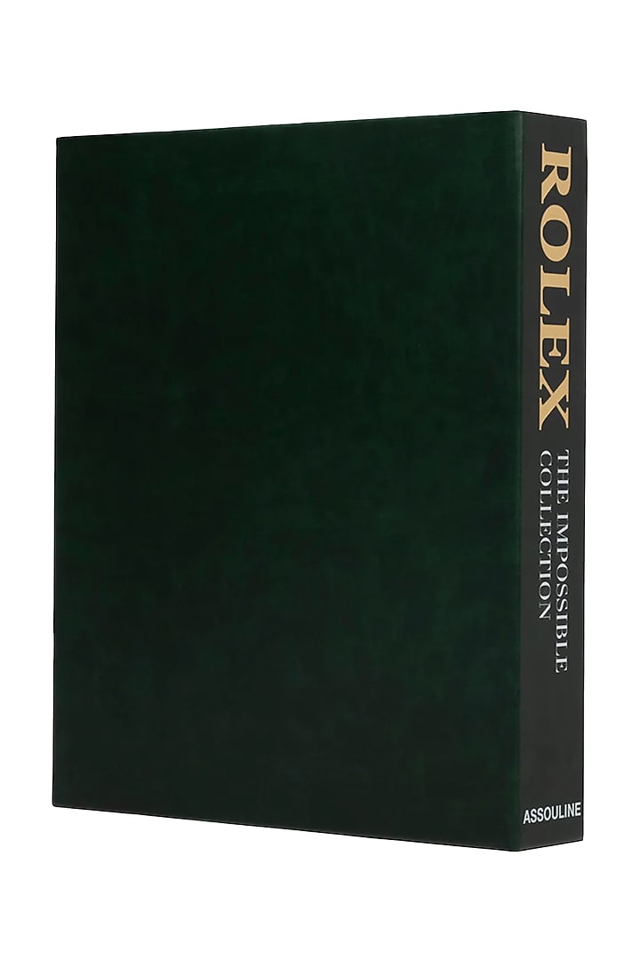 Green Linen Coffee Table Book by Maison Sia at Pernia's Pop Up Shop