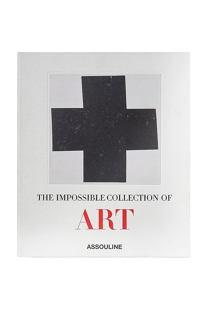 Ecru & White Linen Coffee Table Book by Maison Sia at Pernia's Pop Up Shop