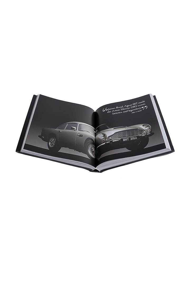 Black Linen Coffee Table Book by Maison Sia at Pernia's Pop Up Shop