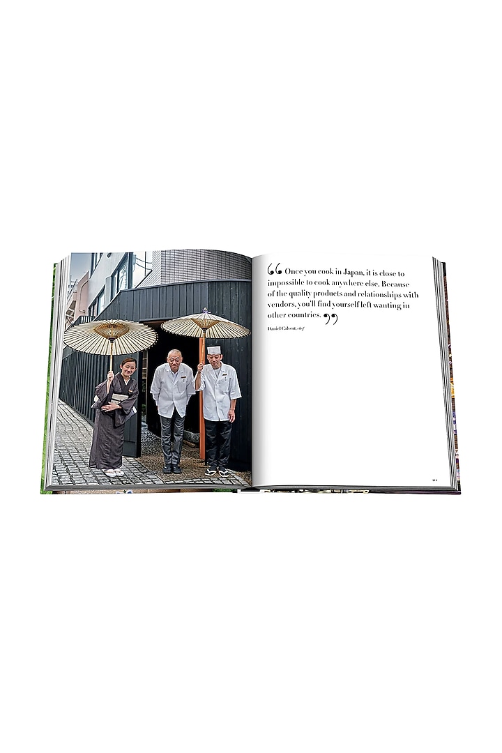 Green Linen Coffee Table Book by Maison Sia at Pernia's Pop Up Shop