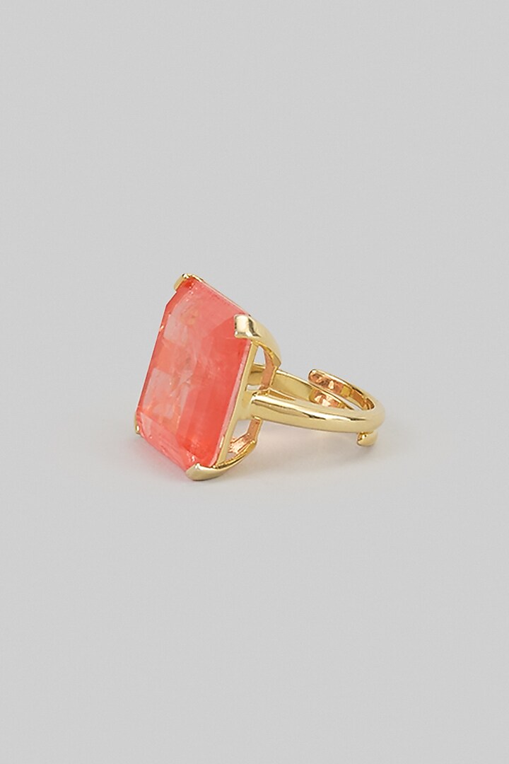 Orange Stud Earrings In Sterling Silver by MISS JO at Pernia's Pop Up Shop