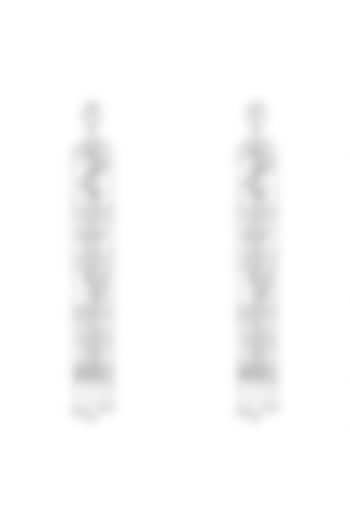 Silver Finish Tale Of Seven Kingdoms Earrings by Masaba at Pernia's Pop Up Shop