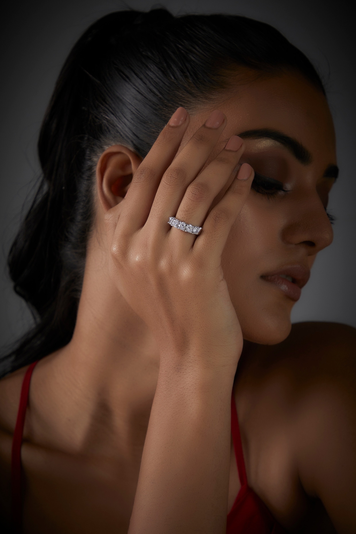 SWAROVSKI Twist Crystal Ring Jewelry Collection, India | Ubuy