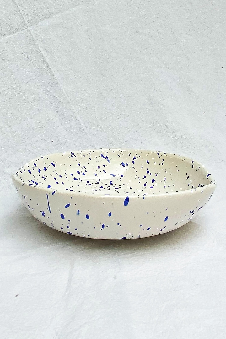 Blue Ceramic Bowl by Muun Home at Pernia's Pop Up Shop