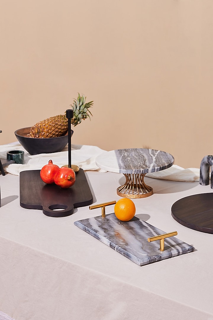 Black Acacia Wood Serving Platter by Muun Home at Pernia's Pop Up Shop