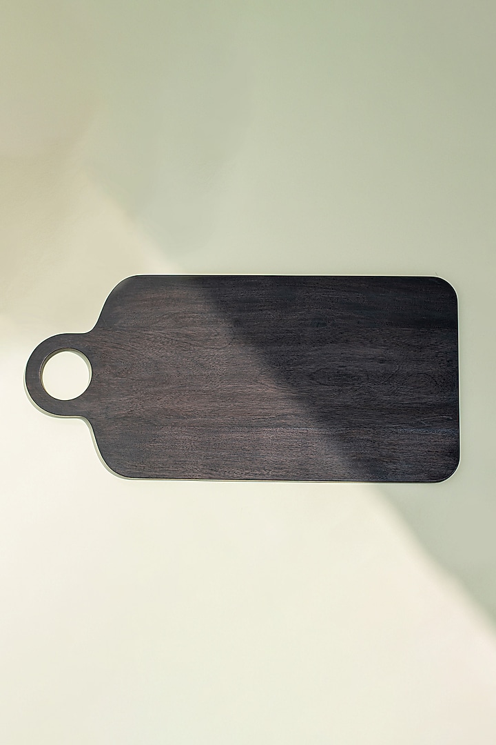 Black Acacia Wood Serving Platter by Muun Home at Pernia's Pop Up Shop