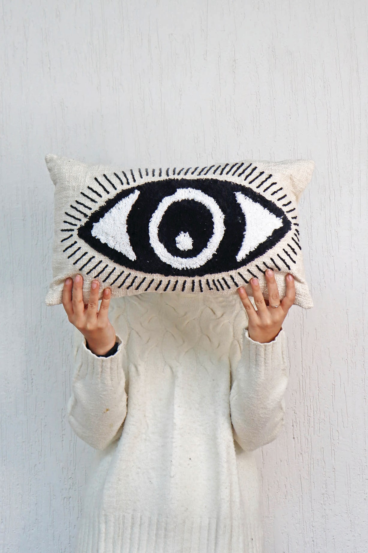 Urban outfitters evil eye sales pillow