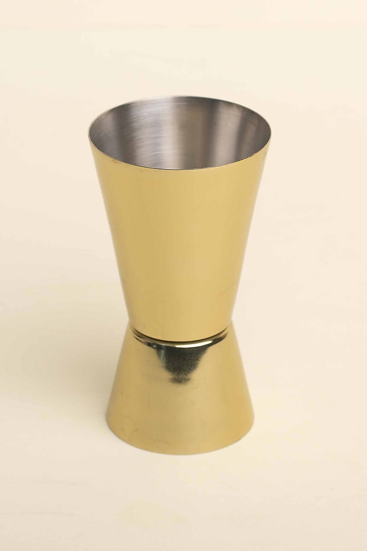 Gold Stainless Steel Bar Set by Muun Home at Pernia's Pop Up Shop