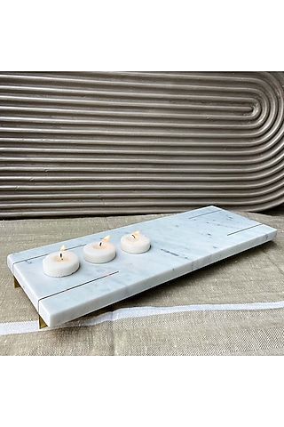 Gold Marble Trays by Muun Home