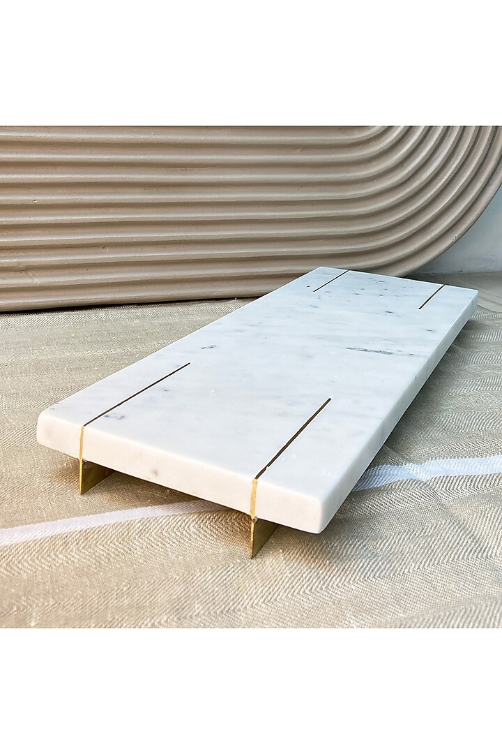Gold Marble Trays by Muun Home at Pernia's Pop Up Shop