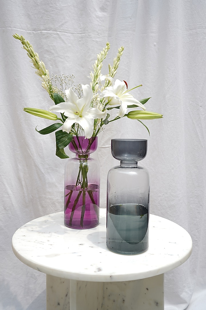 Purple Glass Vase by Muun Home at Pernia's Pop Up Shop
