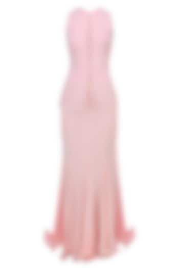 Light pink mukaish embroidered lehenga set available only at Pernia's Pop Up Shop.