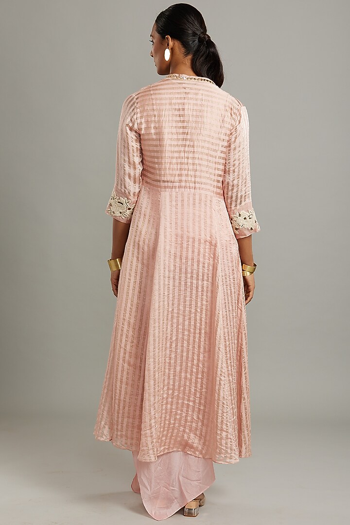 Rose Embroidered Jacket Set by Myoho at Pernia's Pop Up Shop