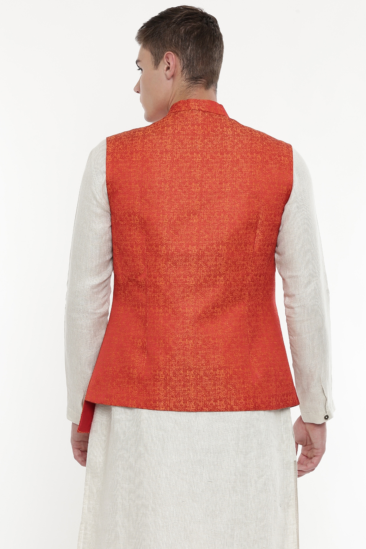 modi orange jacket