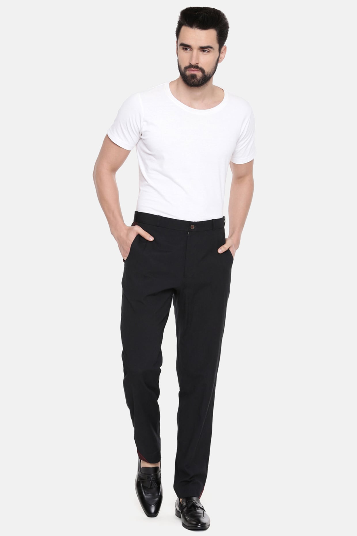 Mens Tapered Fit Formal Trouser | Fashion Bug | Online Clothing Stores