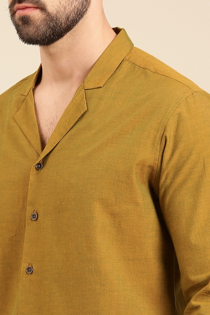 Mustard 2024 green shirt