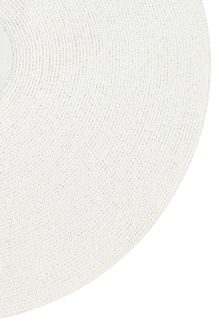 White Natural Paper Straw Oversized Floppy Hat. by Myaraa by Namrata Lodha at Pernia's Pop Up Shop