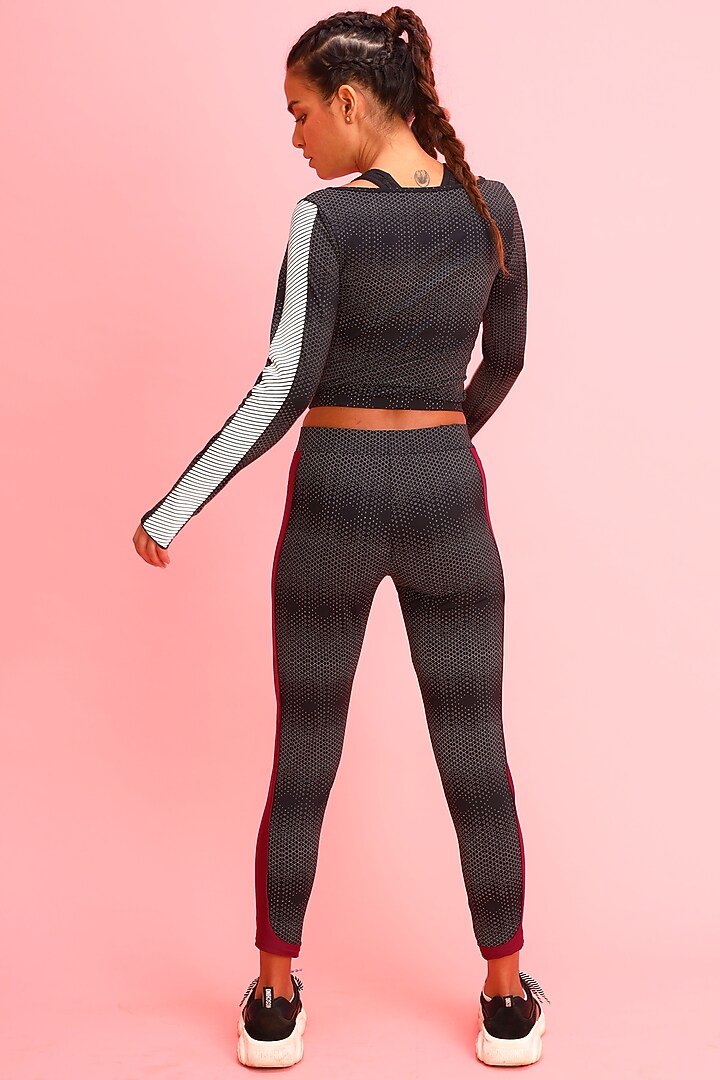 Black Sports Top by Myriad at Pernia's Pop Up Shop