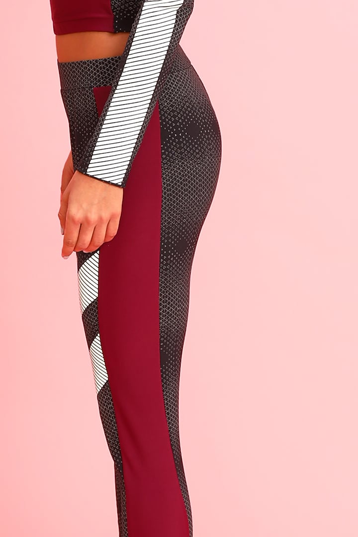 Black Sports Leggings by Myriad at Pernia's Pop Up Shop