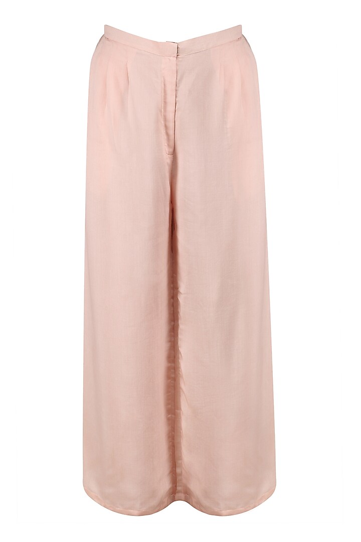 Pink shama design kurta and palazzo pants set available only at Pernia's Pop Up Shop.