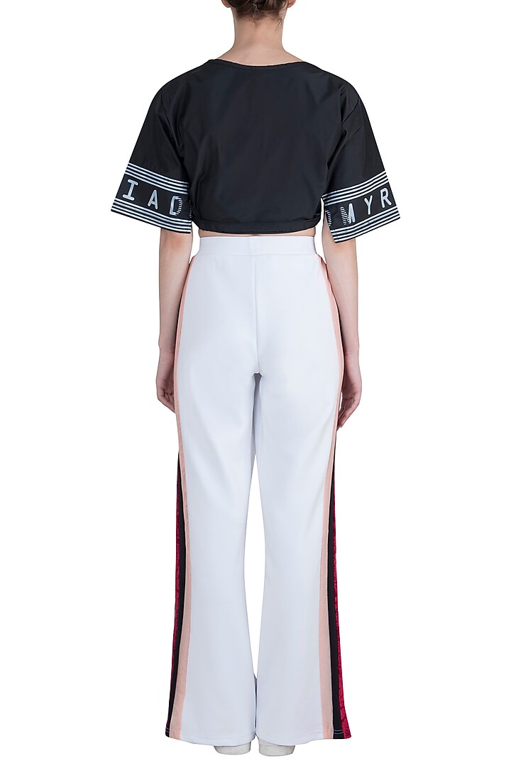 White wide cut pants available only at Pernia's Pop Up Shop.