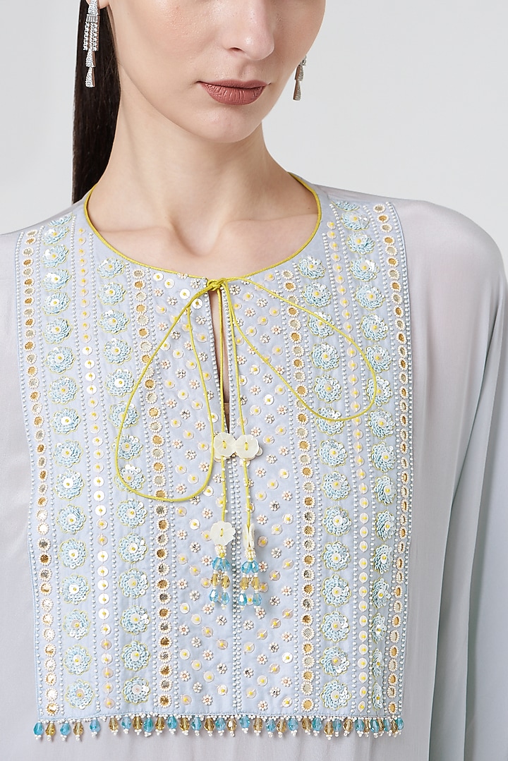TAMMARA EID KAFTAN - POWDER BLUE