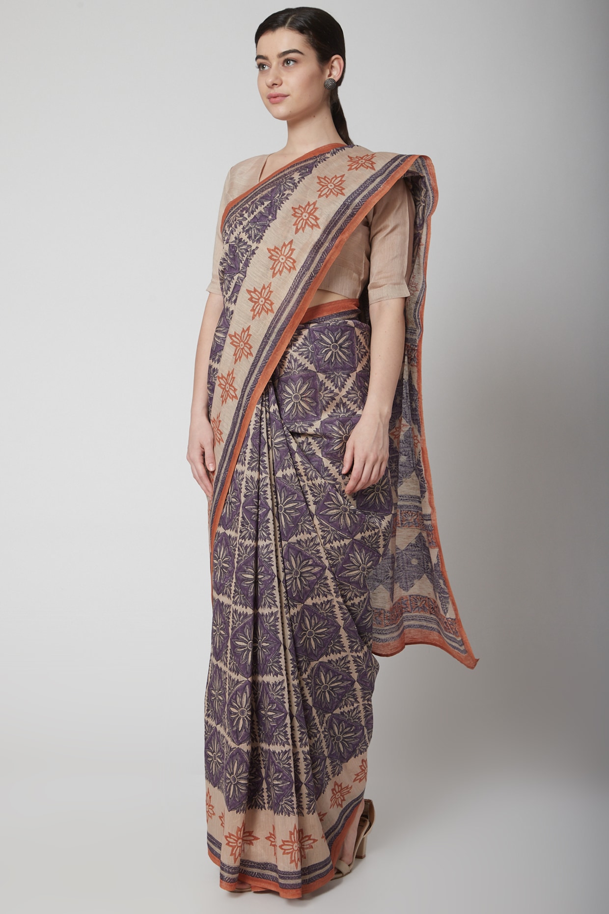 Linen Saree - Shop New Designer Linen Saree Online | Me99