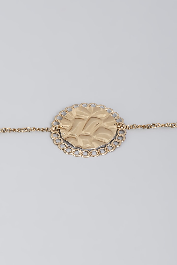 Gold Finish Embellished Belt by Na-Ka at Pernia's Pop Up Shop