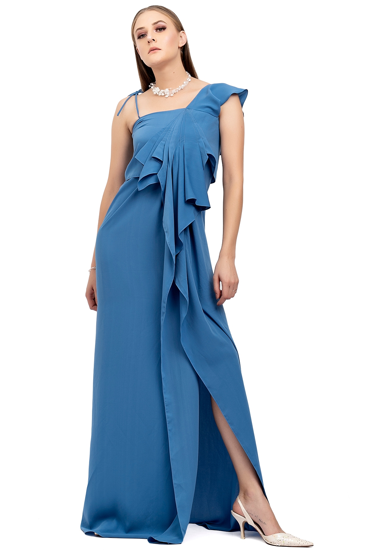 Cici Midi Evening Gown Cobalt Blue - Evening Dresses, Occasion Wear and  Wedding Dresses by Alie Street.